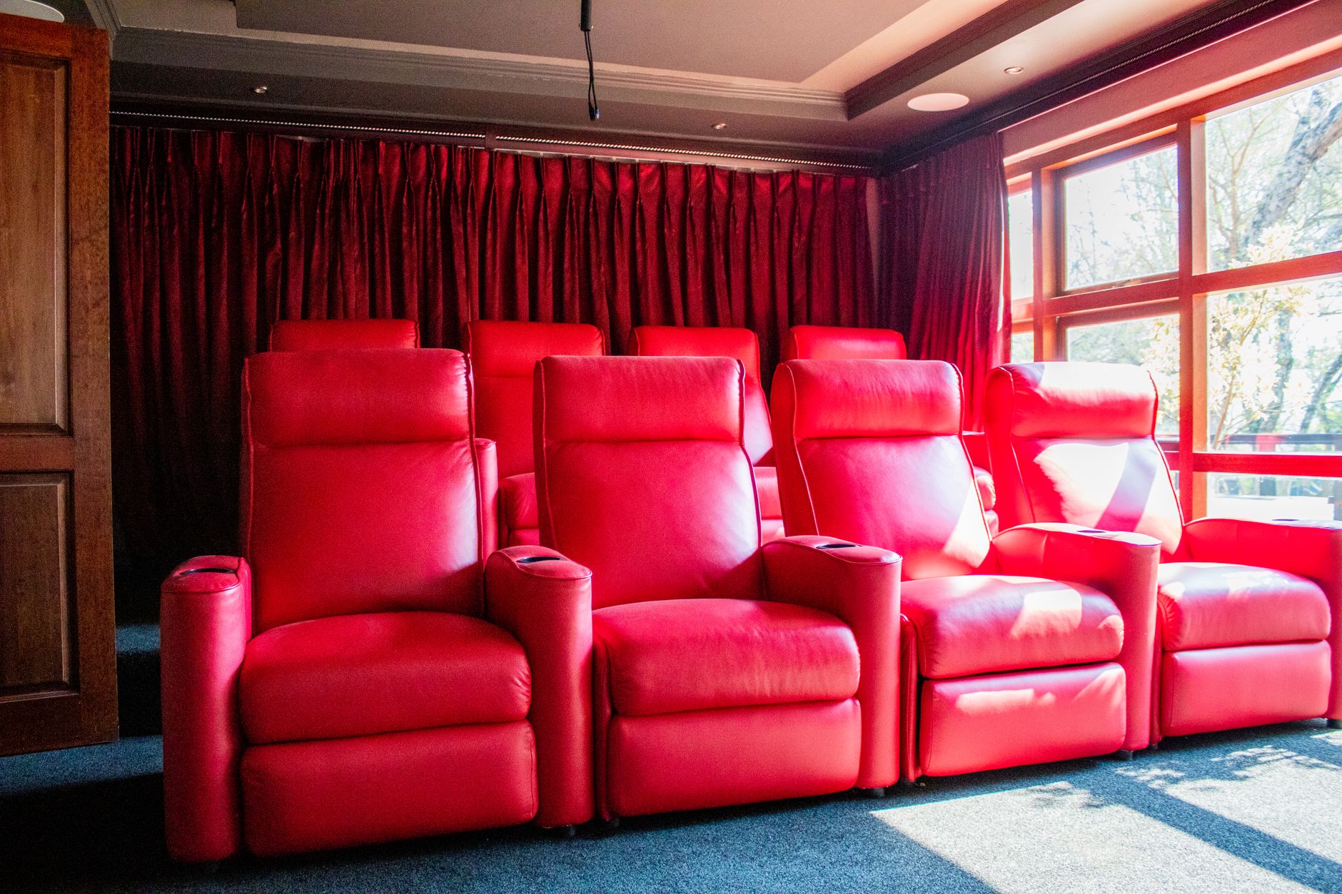 Luxury home cinema room